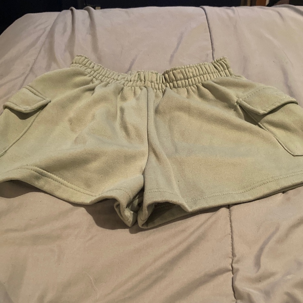 Green Goddess Light Green Women's Shorts